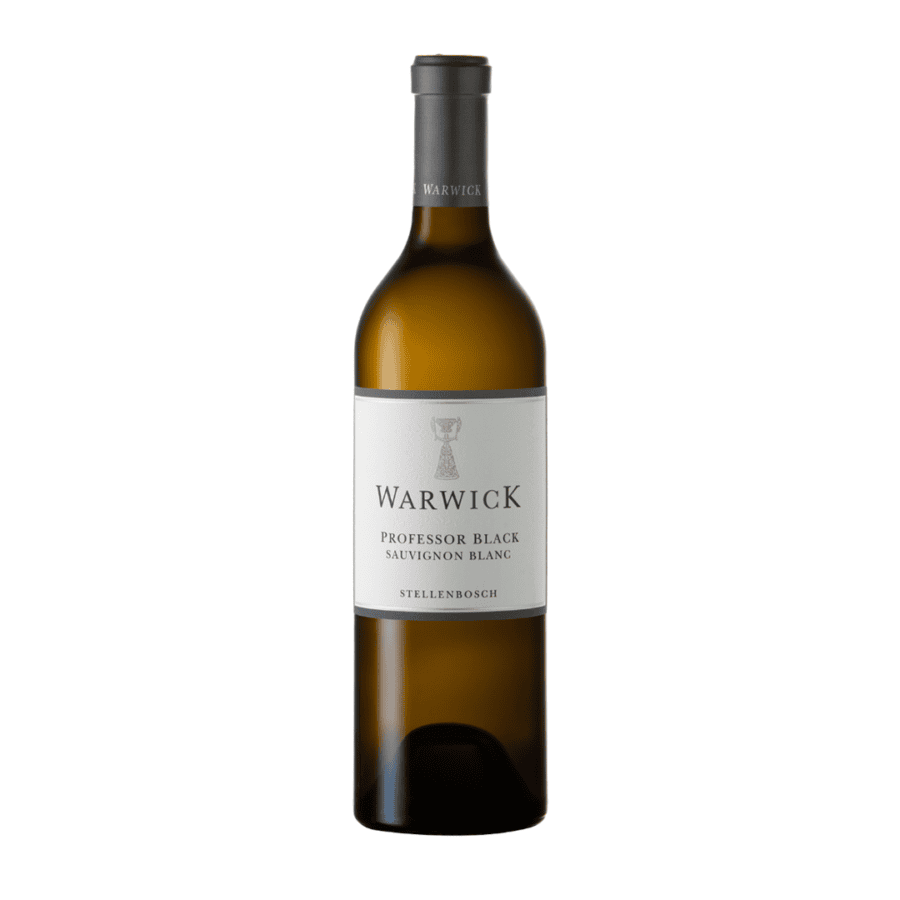 Warwick Professor Black Sauvignon Blanc from Stellenbosch.