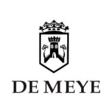 De Meye wine brand logo featuring a castle design.