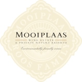 Mooiplaas wine estate logo showcasing Stellenbosch wine heritage.