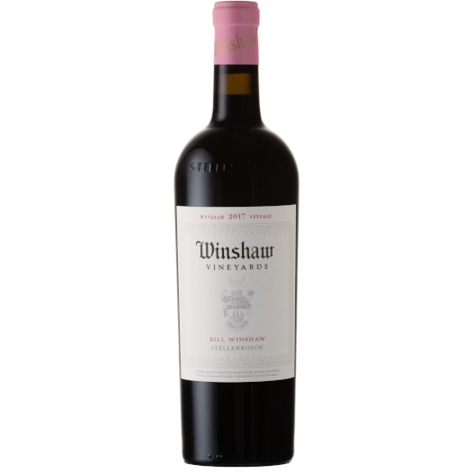 Winshaw Family Vineyards Bill Winshaw 2020 bottle featuring Cabernet Franc led blend character