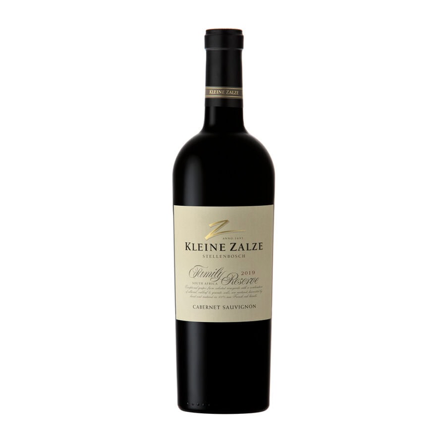 Kleine Zalze Family Reserve 2019 Cabernet Sauvignon from Stellenbosch.