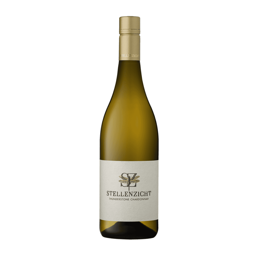 Stellenzicht Thunderstone Chardonnay bottle showcasing premium Stellenbosch wine.