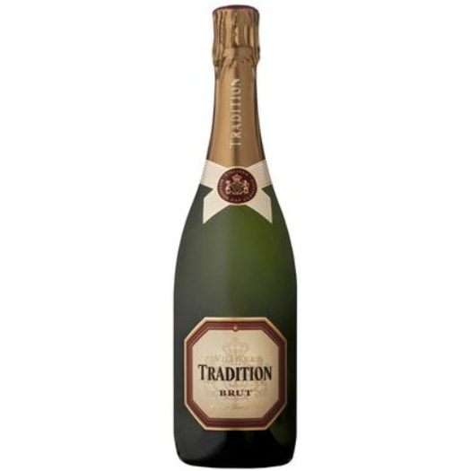 Tradition Brut sparkling wine from Stellenbosch, South Africa.