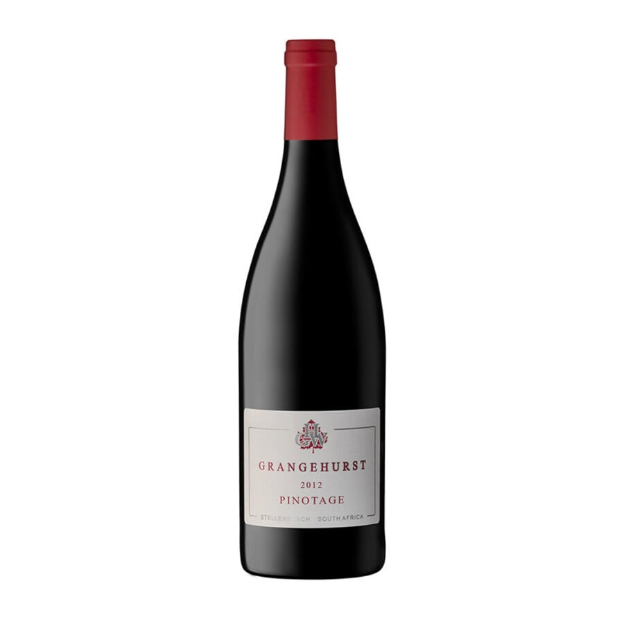 Grangehurst 2012 Pinotage from Stellenbosch, South Africa.