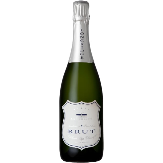Longridge Brut sparkling wine from Stellenbosch, South Africa.
