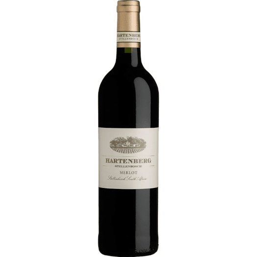 Hartenberg Merlot from Stellenbosch, showcasing premium South African wine.