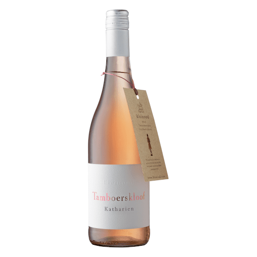 Rosé wine from Stellenbosch, Tamboerskloof Katharien bottle.