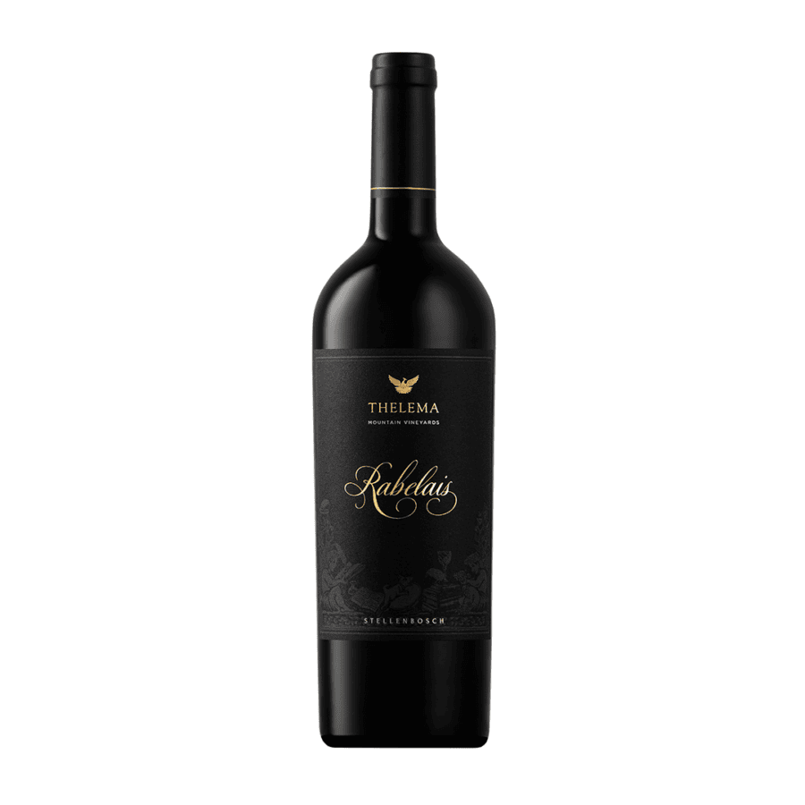 Thelema Rabelais 2022 Cabernet Sauvignon and Petit Verdot blend bottle from Thelema Mountain Vineyards