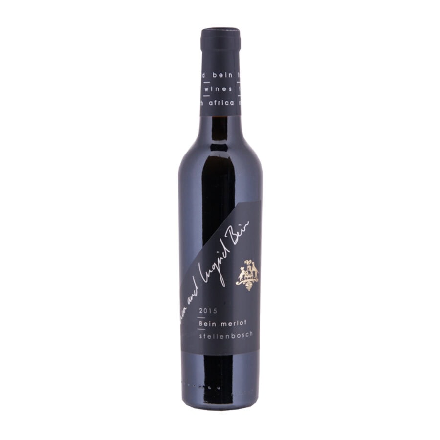 2015 Bein Merlot from Stellenbosch, showcasing rich South African wine character.
