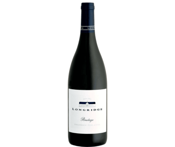 Longridge Pinotage 2019 wine bottle with label