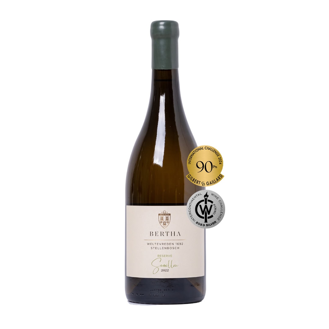 Bertha Semillon 2023 White Wine Bottle From Stellenbosch With Creamy Texture And Rich Finish