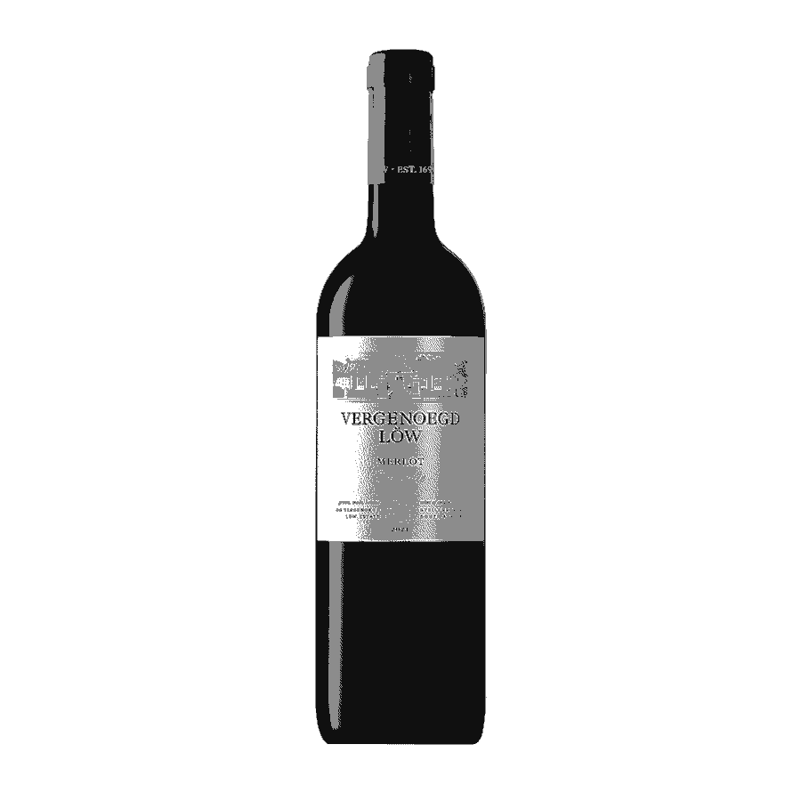Merlot from Vergenoegd Löw, a fine Stellenbosch wine.