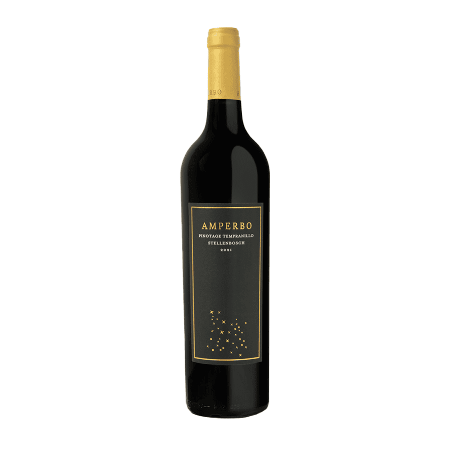 Amperbo Pinotage Tempranillo from Stellenbosch, South Africa, 2021 vintage.