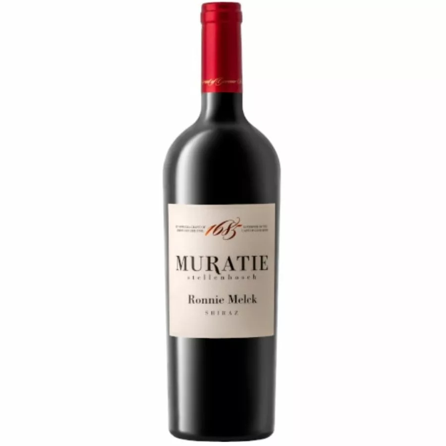 Muratie Ronnie Melck Shiraz 2018-2021 Magnum bottle showing pepper spice and dark chocolate character