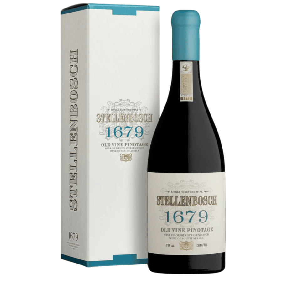 A bottle of Old Vine Pinotage