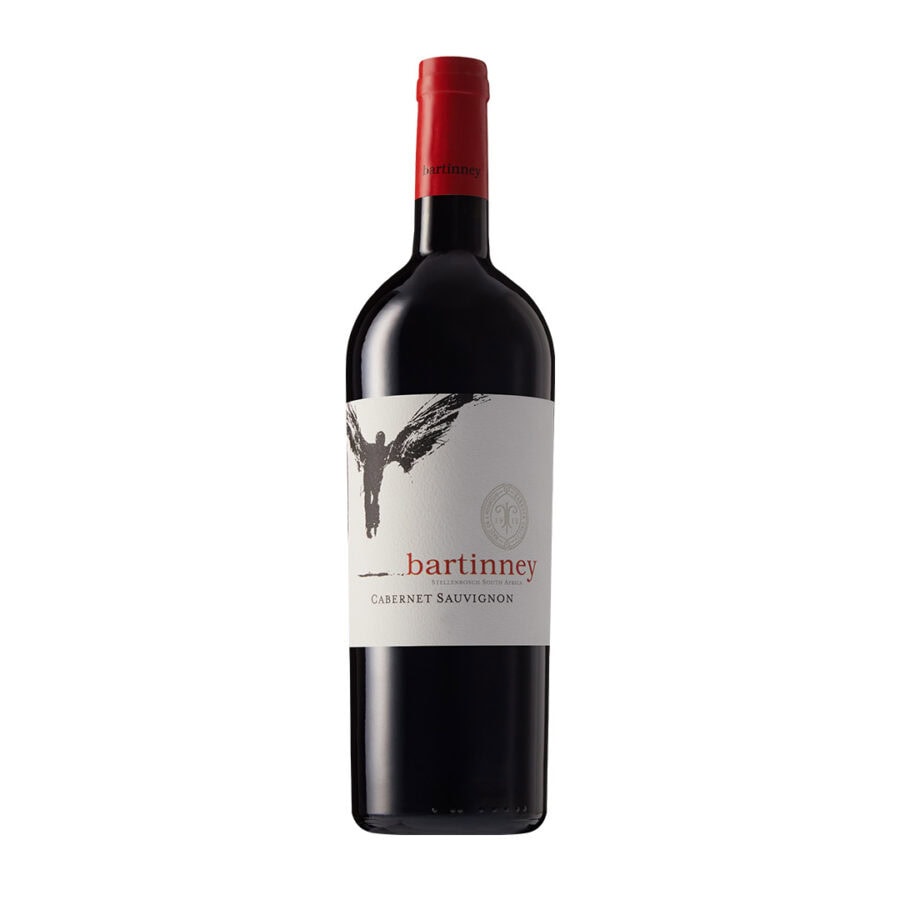 Bartinney Cabernet Sauvignon from Stellenbosch, showcasing its elegant label design.