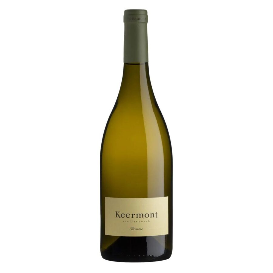 Keermont Stellenbosch white wine bottle with elegant label.