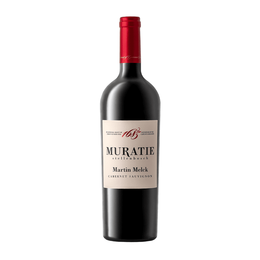Muratie Martin Melck Cabernet Sauvignon NV 2021 Magnum bottle showing blackcurrant and structured tannins.