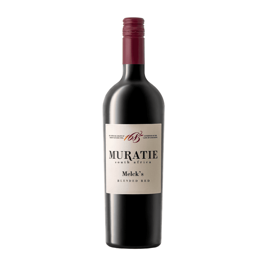 Muratie Melck's blended red wine from Stellenbosch, South Africa.