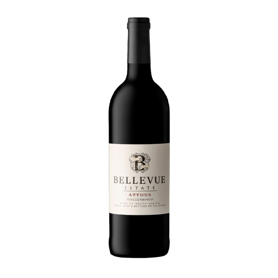 Bellevue Estate Atticus 2024 red wine from Stellenbosch, South Africa.