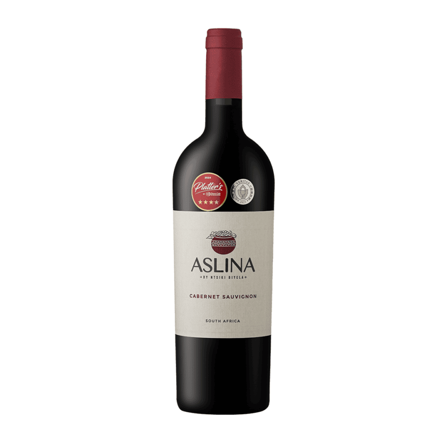 Award Winning Aslina Cabernet Sauvignon 2023 full-bodied Cabernet Sauvignon wine bottle