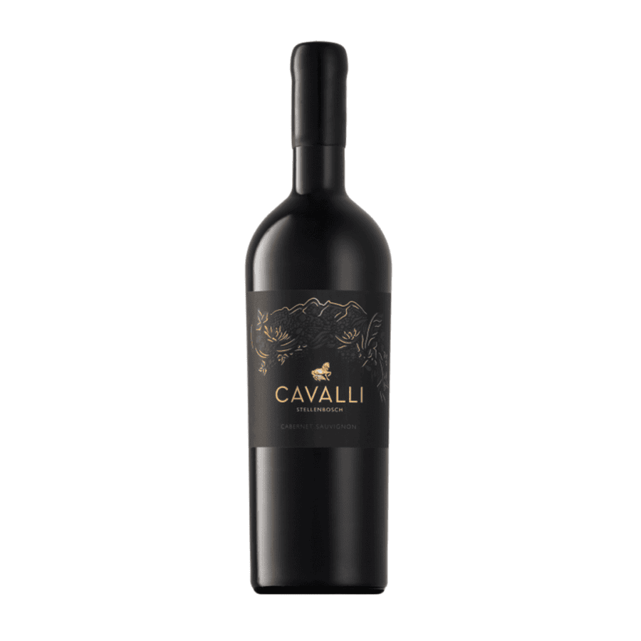 Cavalli Cabernet Sauvignon 2022 NV wine bottle showing mocha depth, blackberry richness and refined Cabernet complexity.
