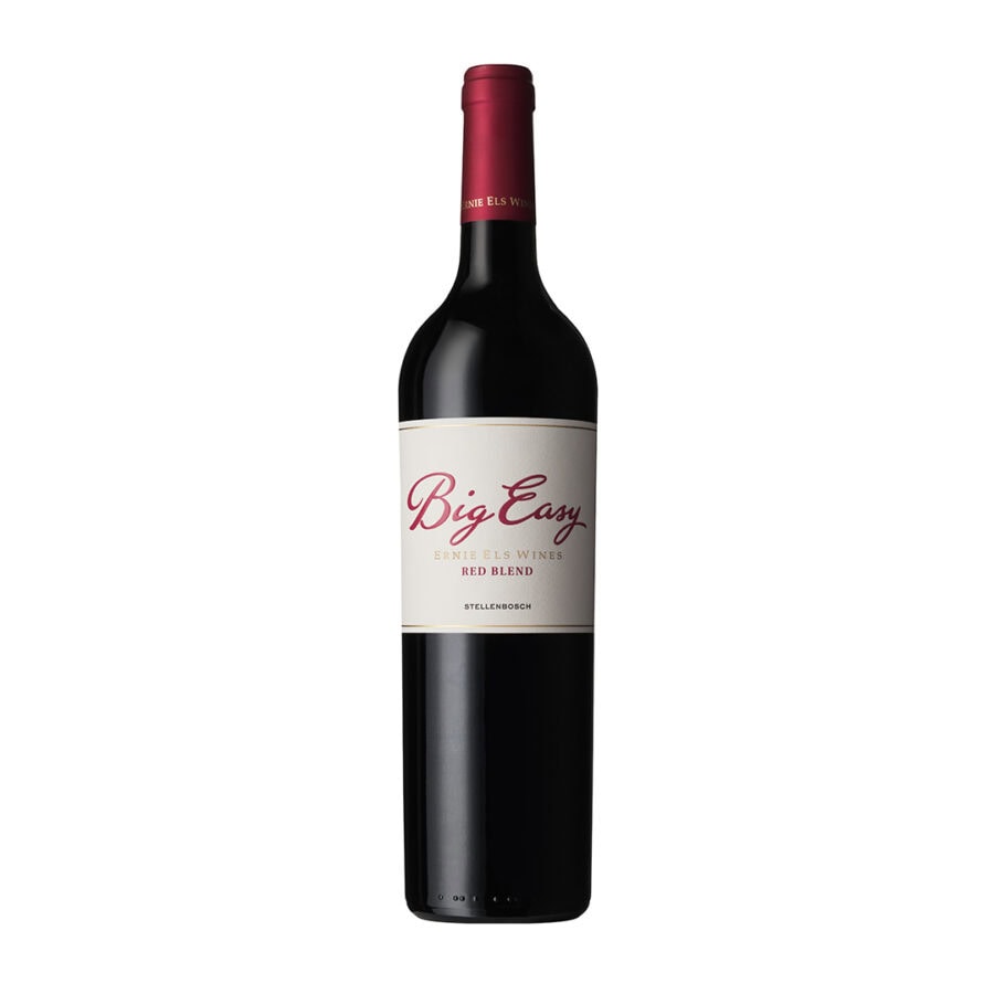 Big Easy Red Blend from Ernie Els, Stellenbosch wine.