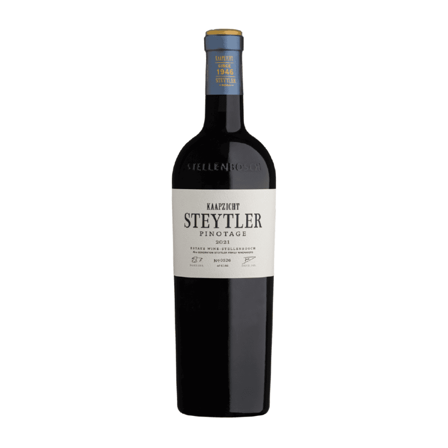 Kaapzicht Steytler Pinotage 2021 bottle from Stellenbosch Wine Emporium.