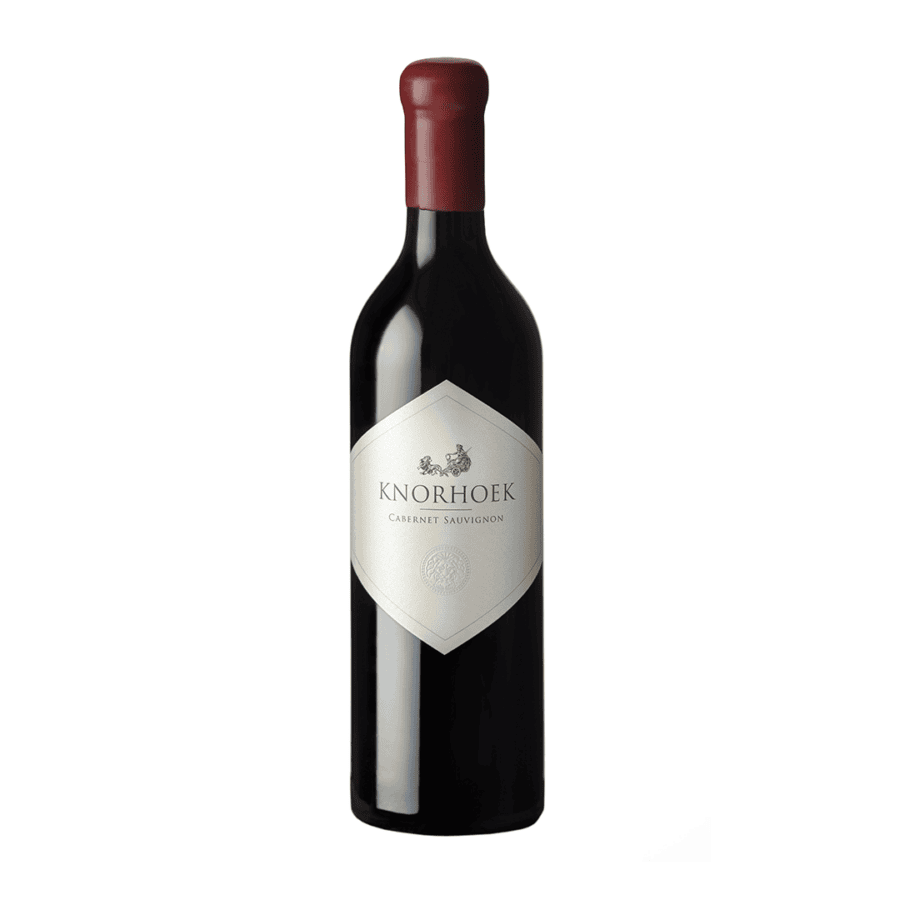 Knorhoek Cabernet Sauvignon from Stellenbosch, showcasing rich flavors.