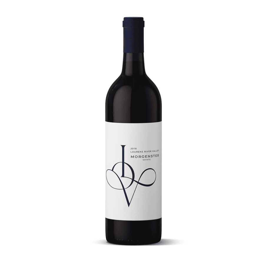 2018 Morgenster Estate red wine from Lourens River Valley, South Africa.