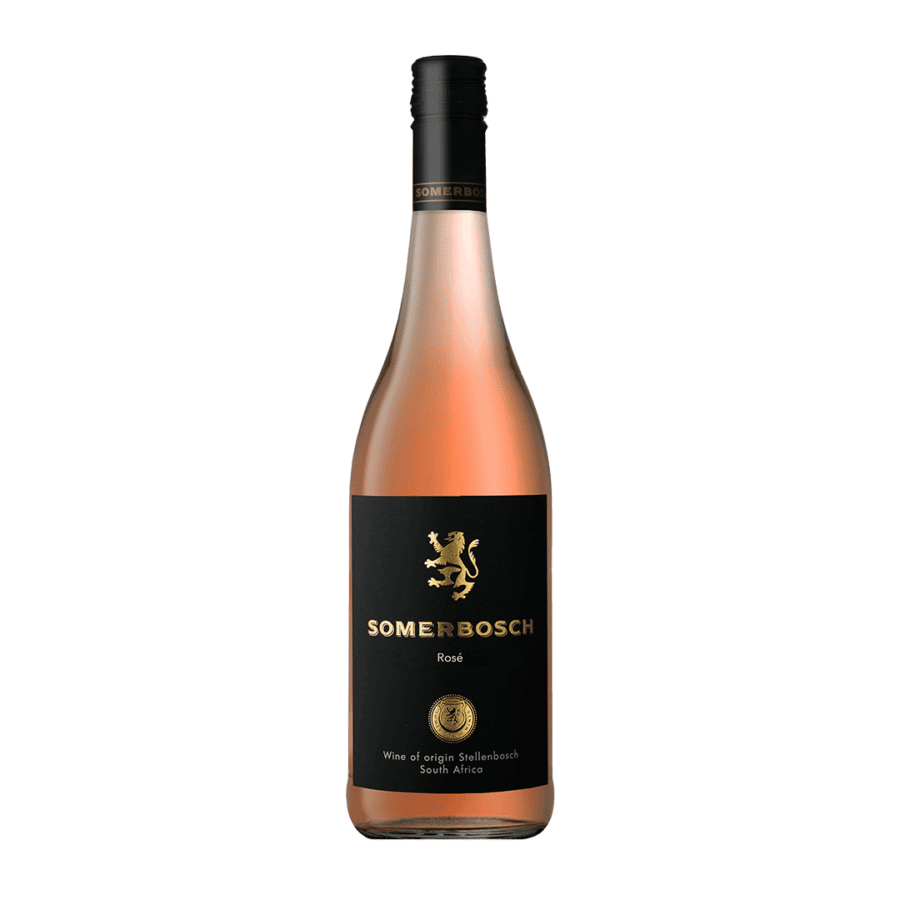 Somerbosch Rosé wine from Stellenbosch, South Africa.