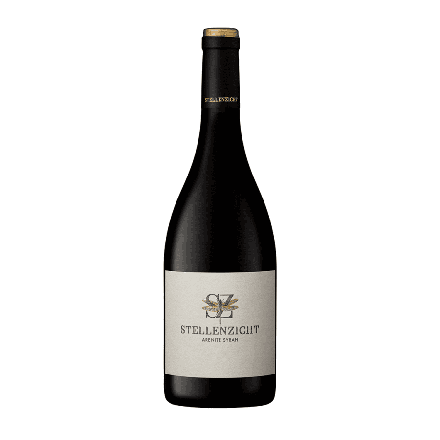 Stellenzicht Arenite Syrah bottle showcasing premium Stellenbosch wine.