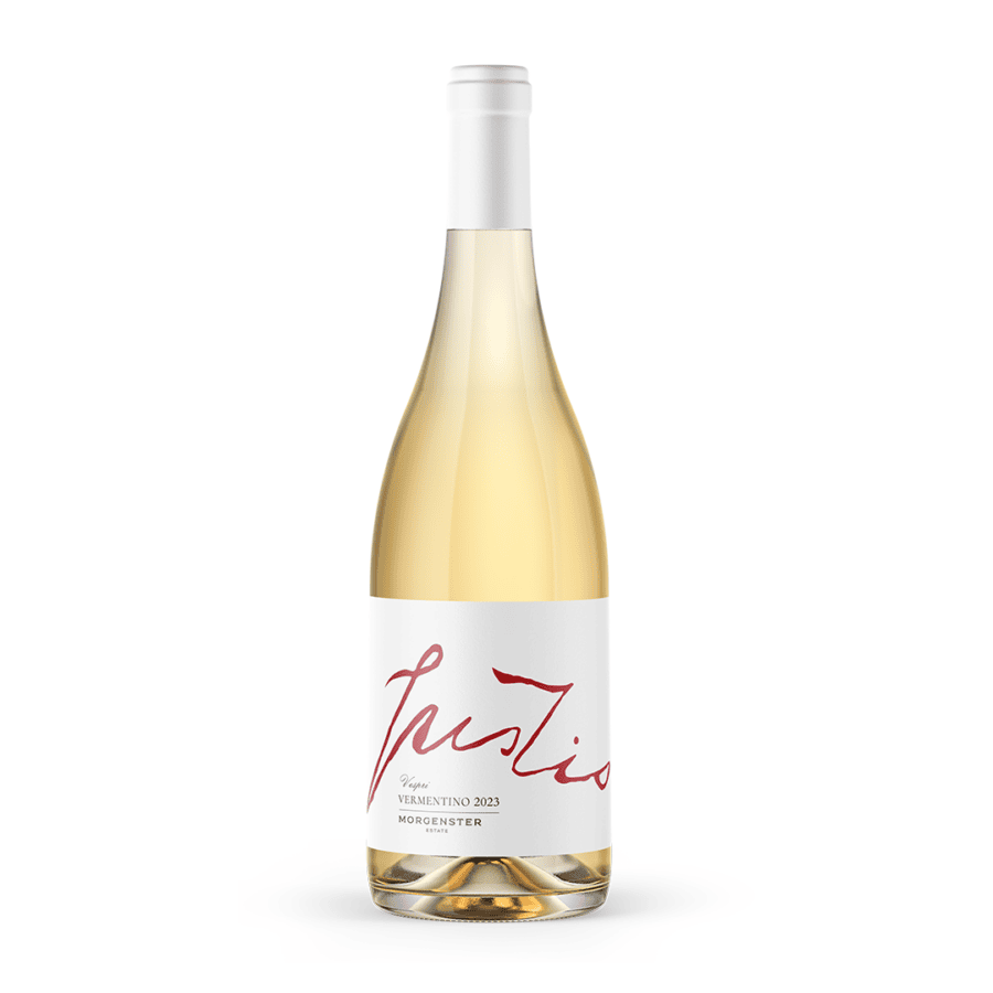 Vermentino 2023 from Morgenster Estate, showcasing Stellenbosch wine elegance.
