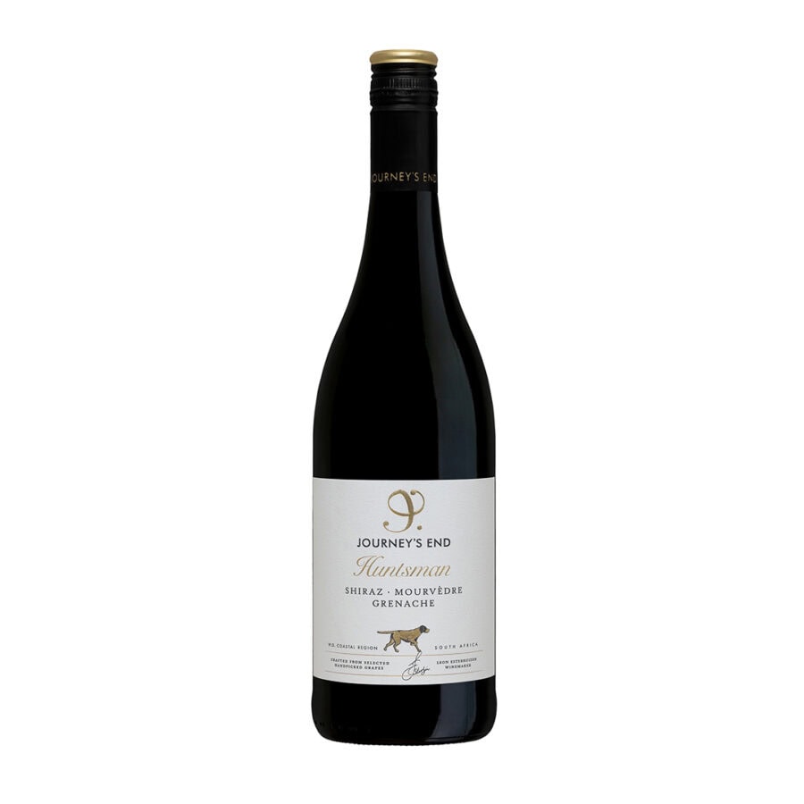 Journey's End Huntsman Shiraz Mourvèdre Grenache from Stellenbosch.