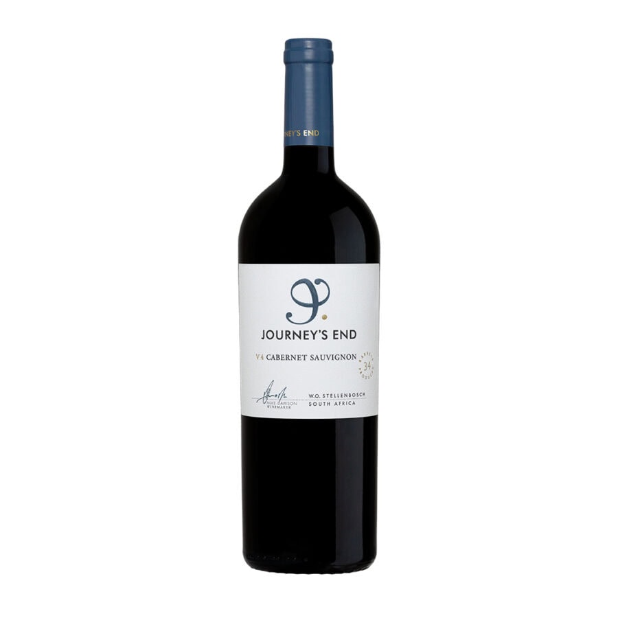 Journey's End V4 Cabernet Sauvignon from Stellenbosch, South Africa.