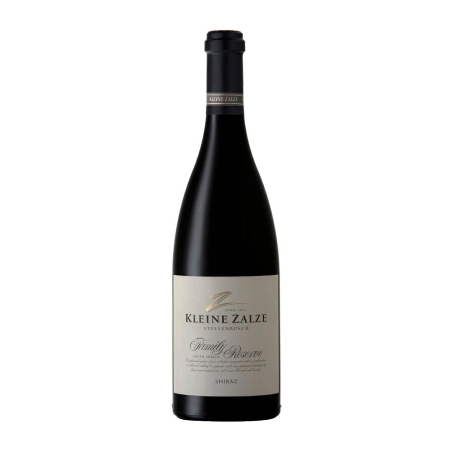 Kleine Zalze Family Reserve Shiraz from Stellenbosch, South Africa.