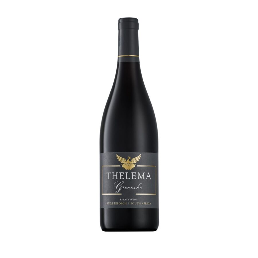 Thelema Grenache from Stellenbosch, South Africa, showcasing rich flavors.