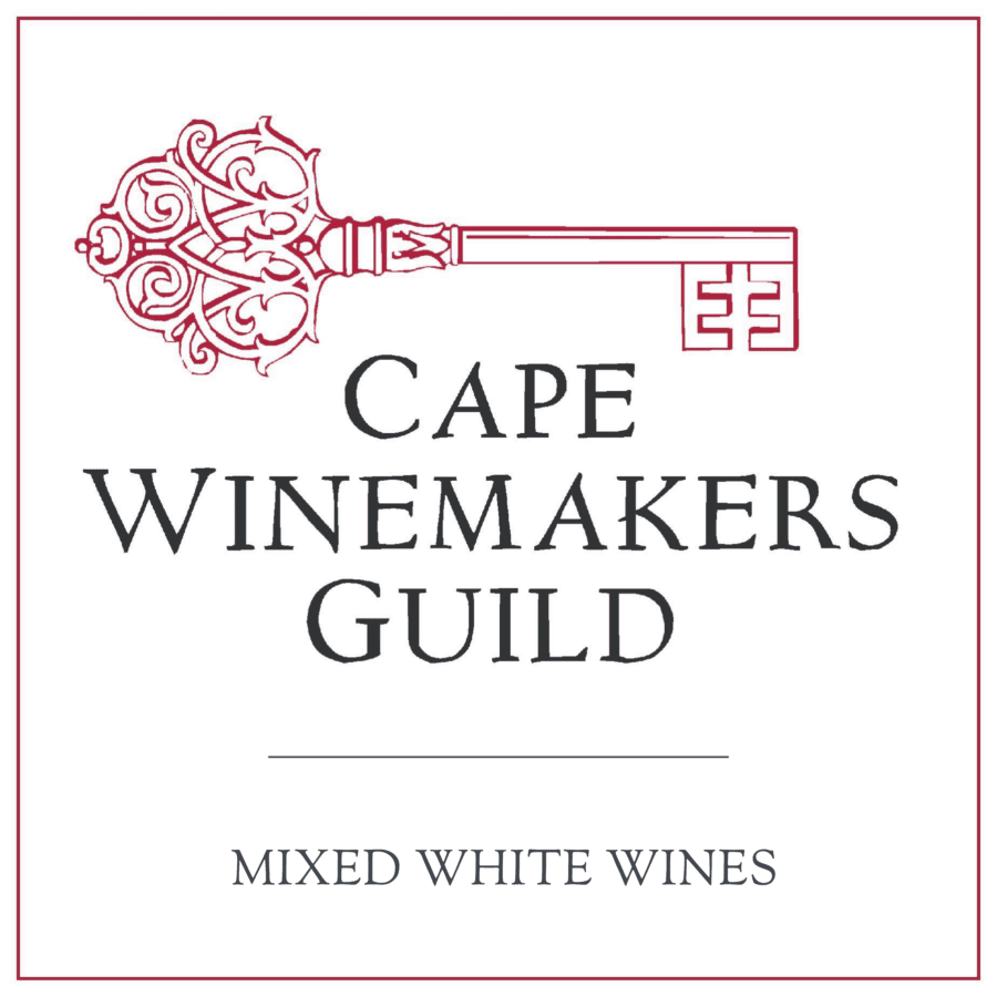 Cape Winemakers Guild logo representing mixed white wines from Stellenbosch.