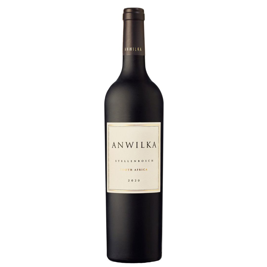 Anwilka Stellenbosch 2020 South African Red Wine Bottle.