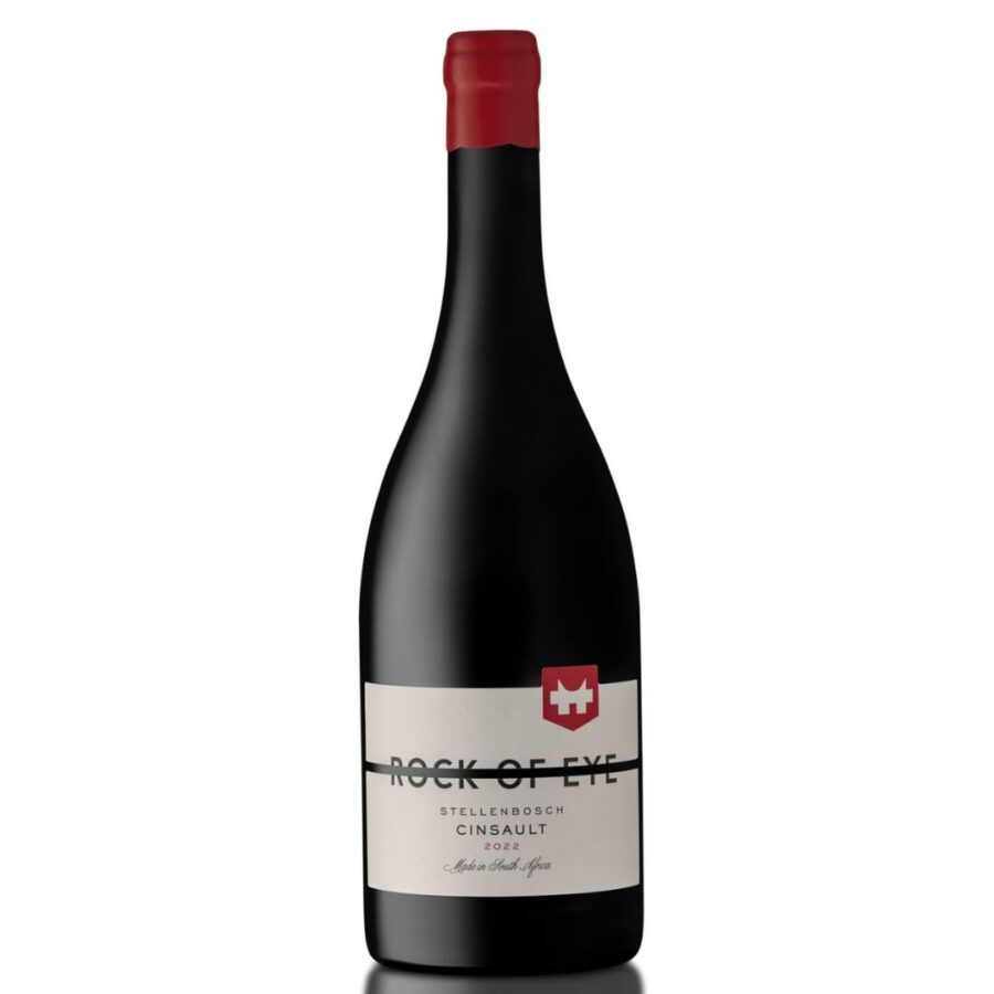 Stellenbosch Rock of Eye Cinsault 2022 wine bottle.