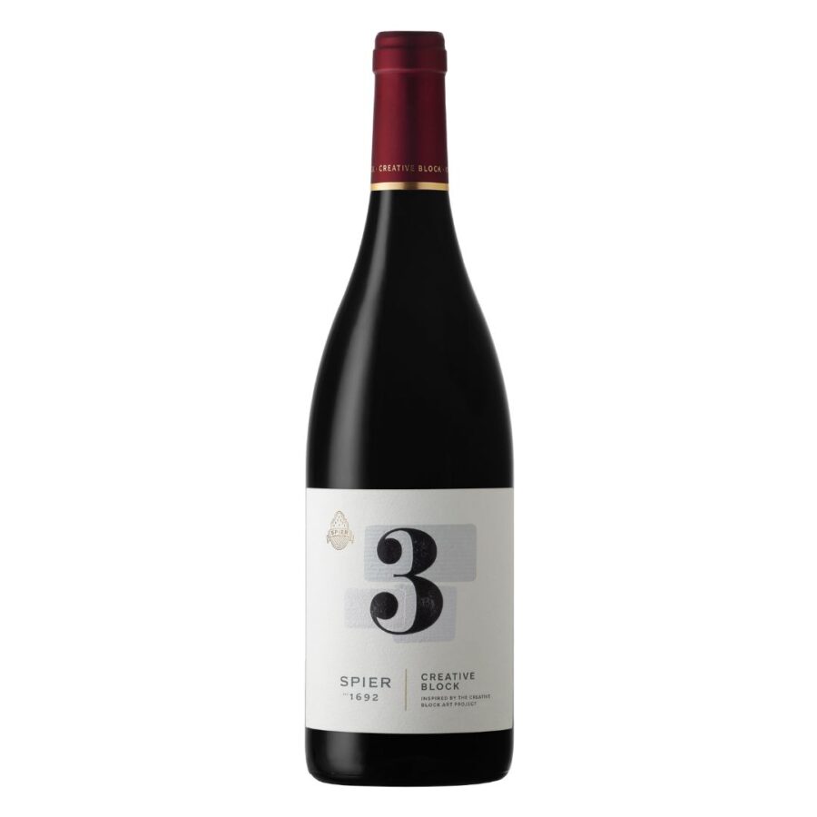 Spier Creative Block 3 red wine from Stellenbosch.