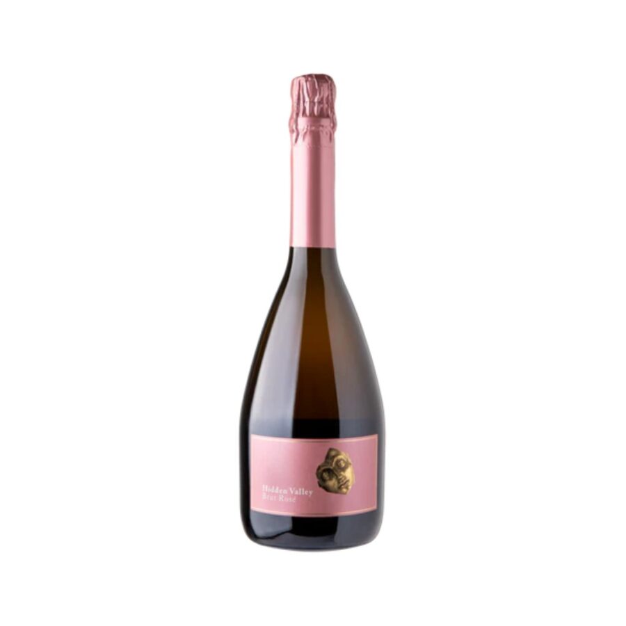 Hidden Valley Brut Rosé sparkling wine from Stellenbosch.