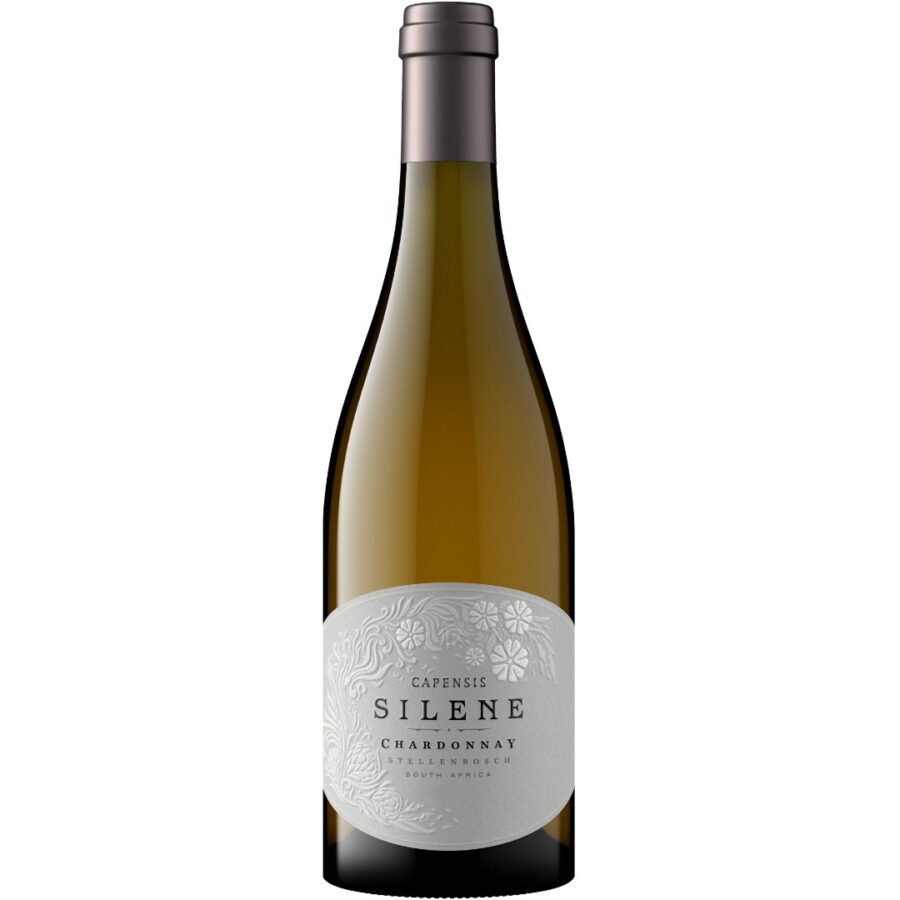 Chardonnay from Stellenbosch, South Africa, Capensis Silene bottle.