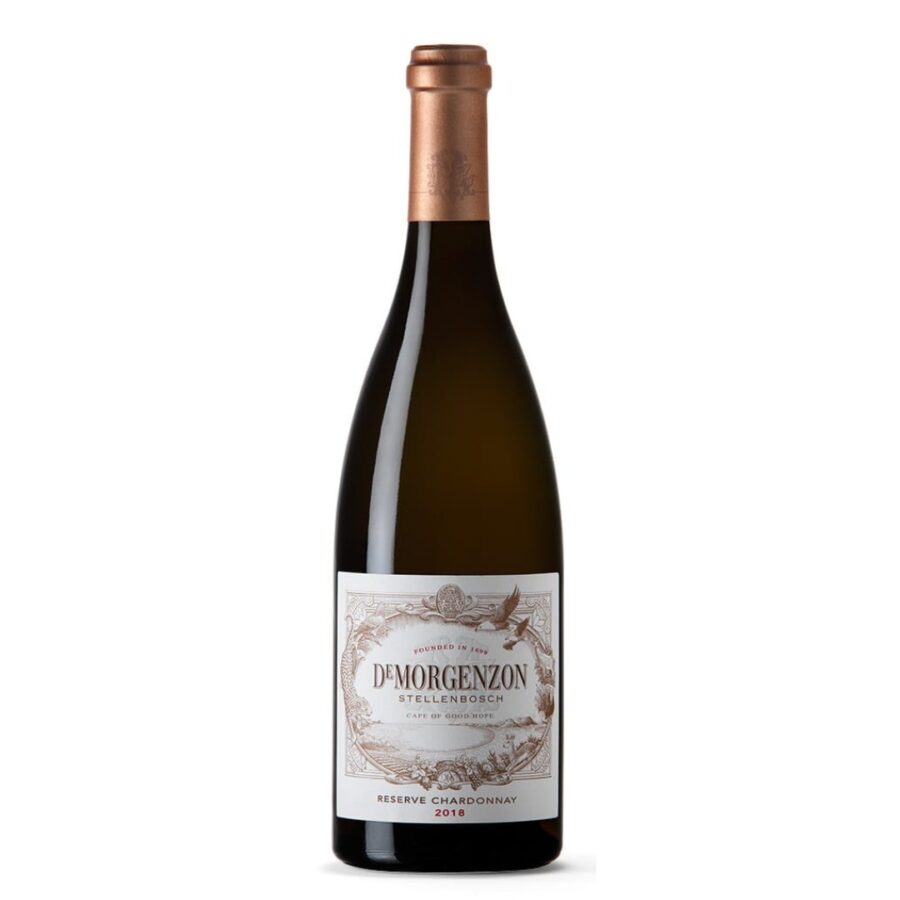 Chardonnay Reserve 2018 from DeMorgenzon, DeMorgenzon Reserve Chardonnay 2023-2020 Stellenbosch wine region.