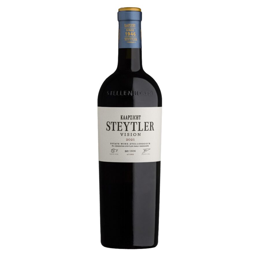 Steytler Vision 2021 from Kaapzicht, a premium Stellenbosch wine.