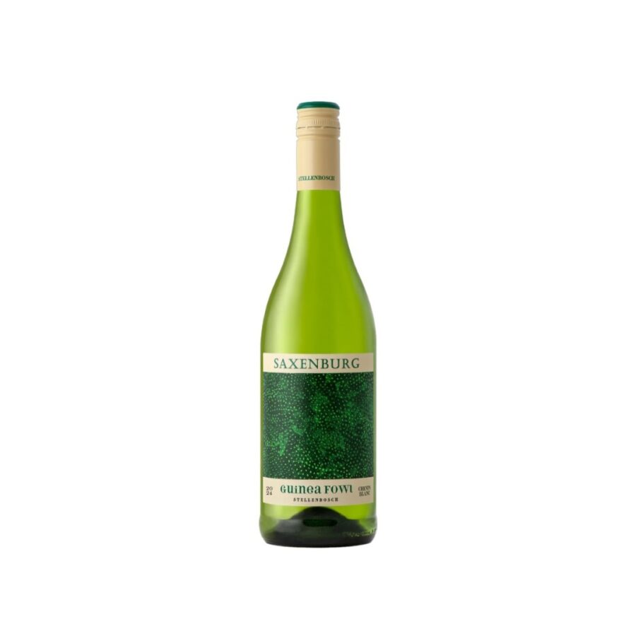 Saxenburg Guinea Fowl Chenin Blanc from Stellenbosch, South African wine.