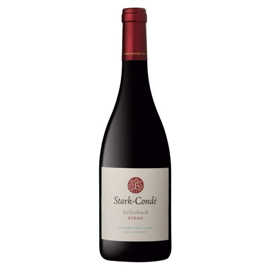 Bottle of Stark-Condé Syrah wine