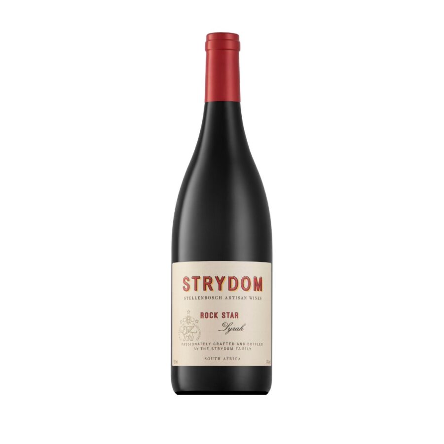 Strydom Rock Star Syrah from Stellenbosch, South African wine.