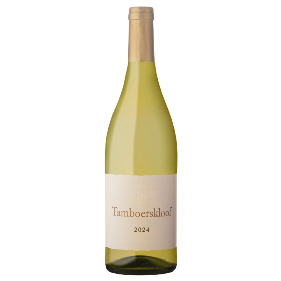 Tamboerskloof 2024 white wine bottle from Stellenbosch.