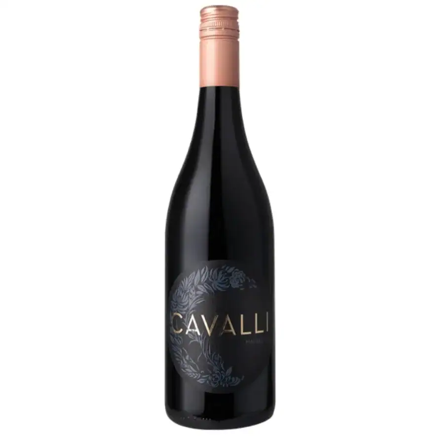 Cavalli Malbec 2023 Limited Edition bottle showing black cherry and herbal character